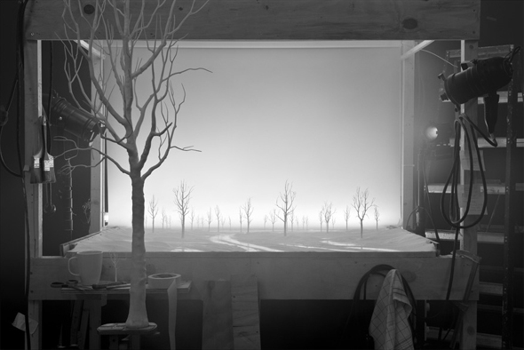 Hans Op de Beeck, Staging Silence (Set Photo), 2009