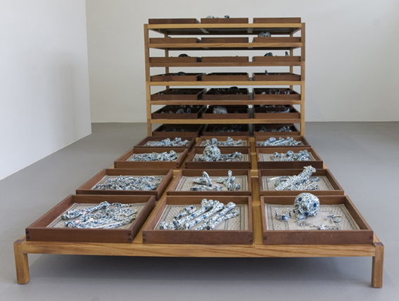 Yang Jiechang, installation view at CONRADS 2010