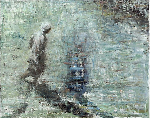 Sabine Moritz, Fluss (Frau im Wasser) / River (Woman in the Water), 2010
