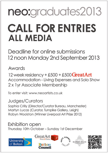 neo:graduates2013 – Call For Entries
