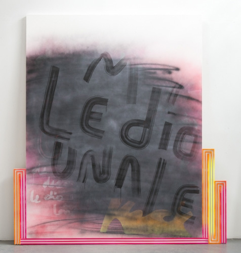 Wendy White, Le Dio Una Leña, 2013