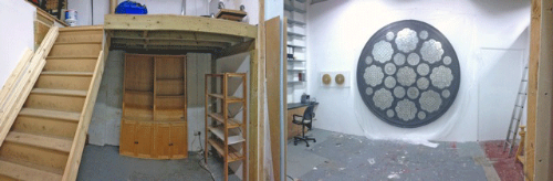 Approx 380 Sq Ft Art Studio with Small Storage Mezzanine for £500 per month all inclusive