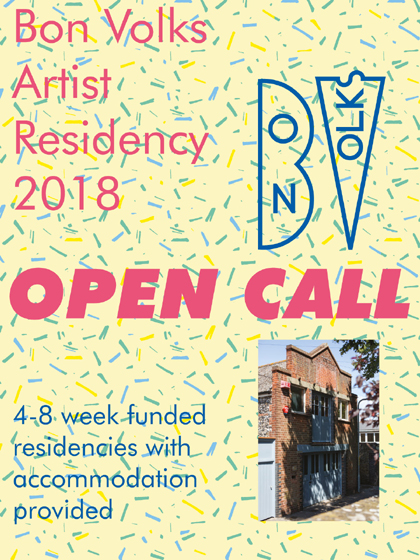 Artist Residencies at Bon Volks, Margate, UK