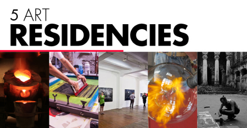 5 ART RESIDENCIES 5 ART RESIDENCIES