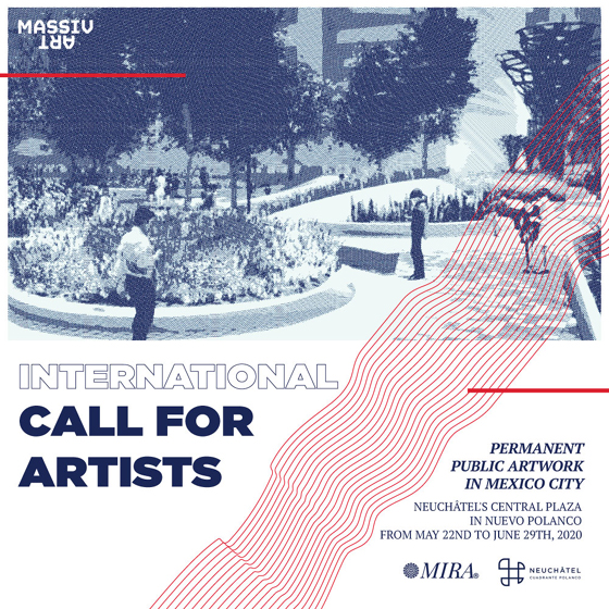 Icon for Neuchâtel's Central Plaza in Nuevo Polanco in Mexico City