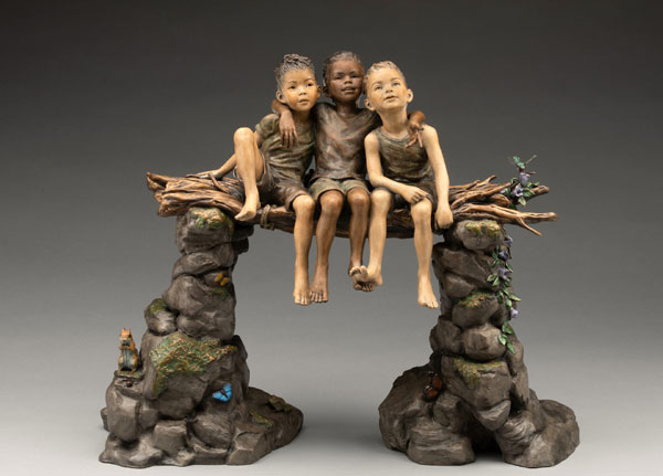 Bridge of Brotherhood by Angela De La Vega