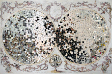 4.Mirror Globe (Map Of The World)