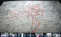 underLINE: KYOTO, DVD, 8min in loop, Japan, 2004.