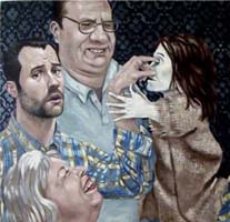 Doubt, oil on linen, 36"x36"