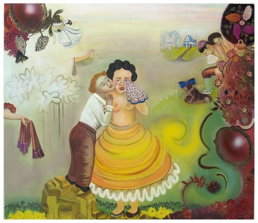 The Secret Life of People Who Care 2011 60"x70"