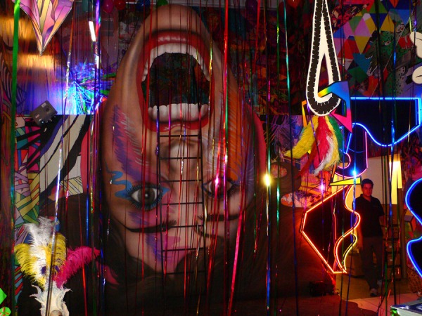 installation view at Casa Triangulo, Sao Paolo, Br