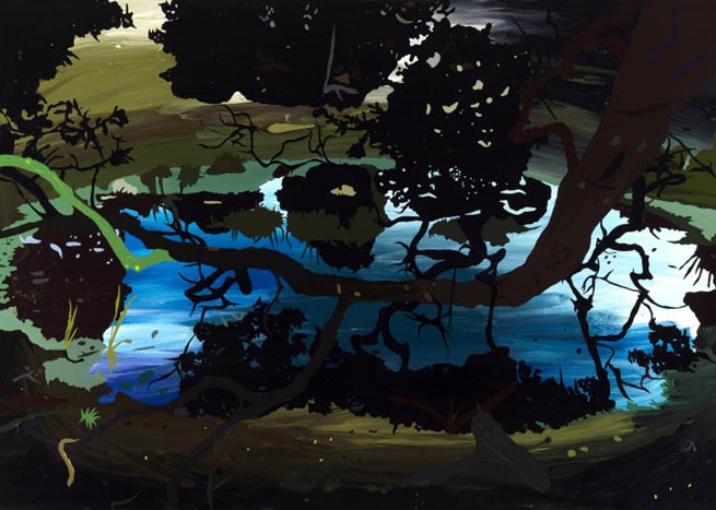 Clare Woods, Black Vomit, 2008<br class=