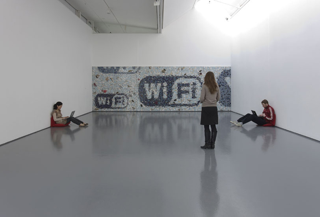 Exhibition view: The Connoisseurs, 2010, Dundee Contemporary Arts, UK<br class=