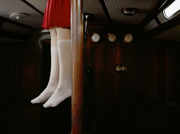 Anni Leppälä, Two daughters (in a boat), 2010<br class=