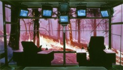 Frontier oil on linen, 112 x 198 cm 2001 