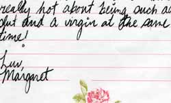 Image 4: Margeret response to Peter