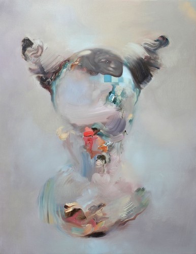 'Horn of Plenty.' Oil and Acrylic on Panel 40x50cm. 2015<br/>