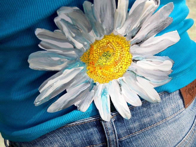 "Flower Girl - Daisy, 21"X28", inkjet print<br/>