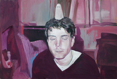 gespenst, 40cm x 60cm, oil on wood,2007