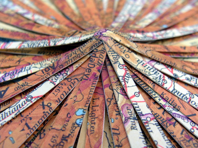 Shannon Rankin, Detail: Peak (Uncharted Series)<br/>Installation / 2009 / 50 x 50 cm<br/>Image � Shannon Rankin, Galerie Voss, D�sseldorf <br/>