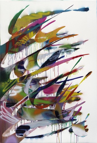 O.T. (2010/1044L), 2010<br/>Acrylic on canvas<br/>214,5 cm x 145 cm <br/>