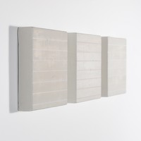 Untitled Painting Installation III (side View).